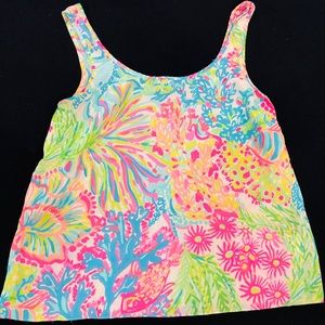 Lilly Pulitzer Silk Tank Top